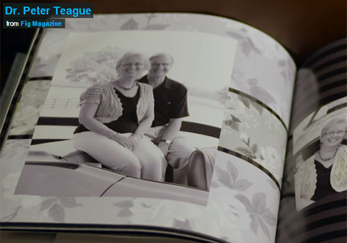 Dr. & Mrs. Peter W. Teague freatured in Fig Magazine